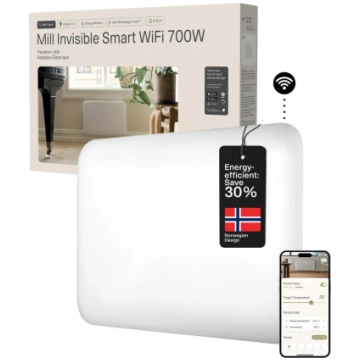 Mill Invisible Smart WiFi Heater | PA700WIFI4 | Pa