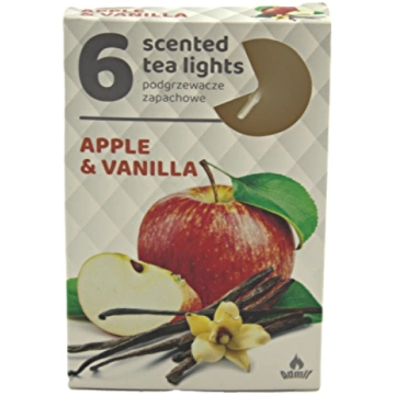 Tējas sveces 6.gab (Admit)Apple &Vanilla