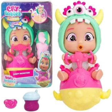 Lelle- figūriņa Cry Babies Stars Jumpy Monsters, 1