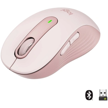 Logitech Signature M650 L, optiskā, rozā - Bezvadu