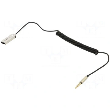 Cable | Jack 3.5mm 3pin plug,USB A plug | 1.2m | B