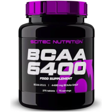 BCAA 6400 375. tabl. Scitec