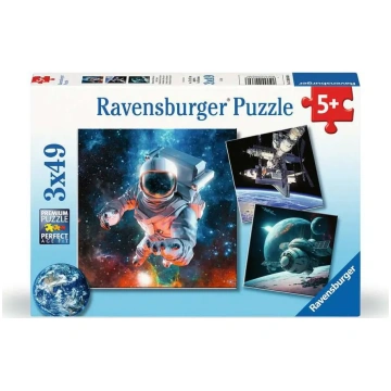 Puzzle 3x49 Outer Space Ravensburger