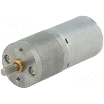 Motor: DC | with gearbox | LP | 12VDC | 1.1A | Sha