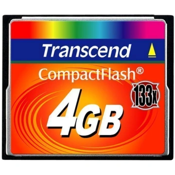 Transcend 4 GB CompactFlash atmiņas karte (133X R 