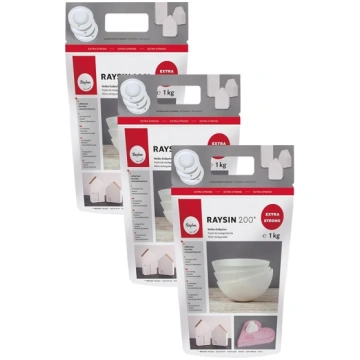 Rayher 3699000 Raysin 200 liešanas pulveris, 1 kg,