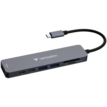 Dokstacija Verbatim USB-C Essentials Multiport Hub