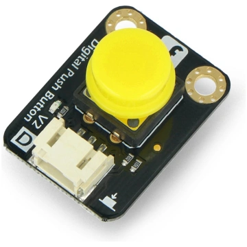 DFRobot Gravity digital button Tact Switch, yellow