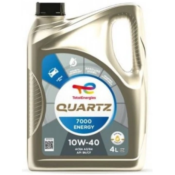 Motoreļļa TOTAL 10W40 QUARTZ 7000 ENERGY 4L. 10w-4