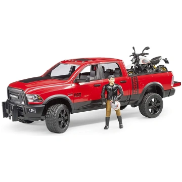 Bruder RAM 2500 Power Wagon including Ducati Deser
