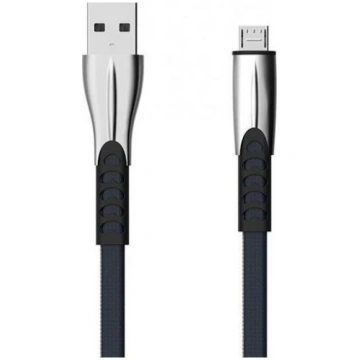 USB TYP-C CABLE 2.4A BLUE FLAT 2400mAh QUICK CHARG