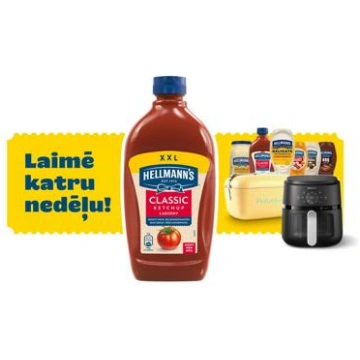 Kečups HELLMANN'S maigais 833g - 1