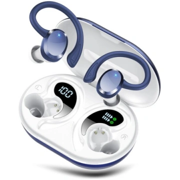 Sporta austiņas, 68 h, Bluetooth 5.4, zilas Nav no