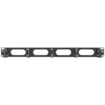 Lanberg 19" cable management panel 5 rings - type 