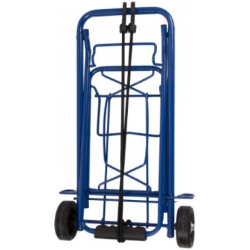 Show Tech Folding Parcel Trolley Blue 38 x 34,5 x 