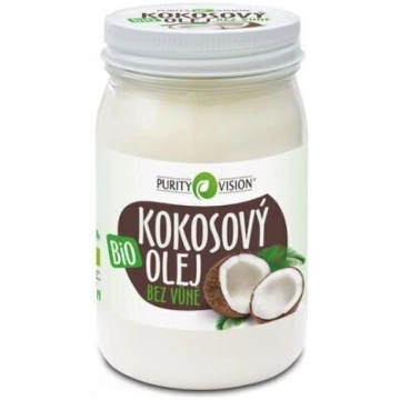 Bio Kokosriekstu eļļa bez smaržas Purity Vision