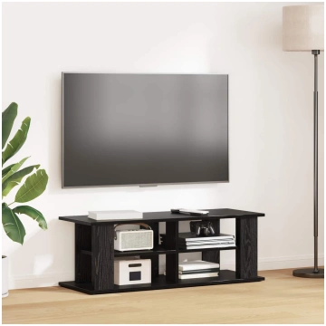 Televizora statīvs melns ozolkoks 96 x 35 x 33,5 c