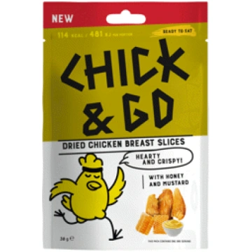 Vītināta cāļa uzkoda Honey&Mustard ar saldinātājie