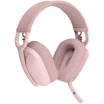 Logitech Zone Vibe 100 bezvadu austiņas, Rose - wi