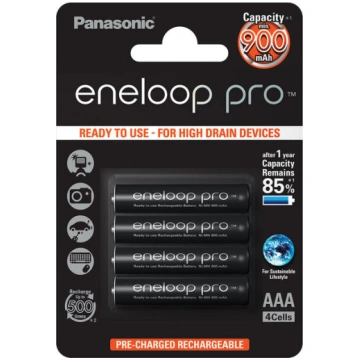 Uzlādējami elementi Panasonic ENELOOP BK-4HCCE/4BE
