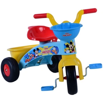 Trīsritenis Disney Mickey, zila krās./sarkana krās