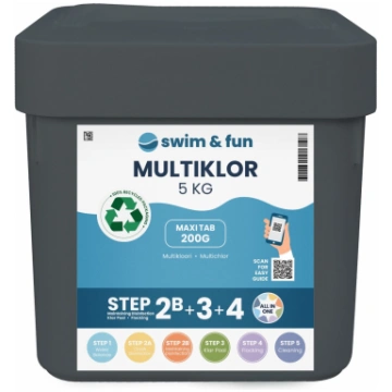 Swim amp; Fun Multiklor 200 gr.5 kg SWAF_1710 (570