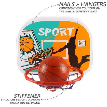 Basketbola dēlis ar bumbu un pumpi Cooler Stuff Co