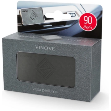 Car air freshener VINOVE CLASSIC LEATHER LINE SILV