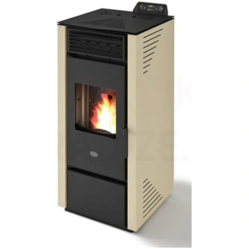 EVA CALOR granulu kamīns-krāsns PAOLA 13.8kW (bēšs