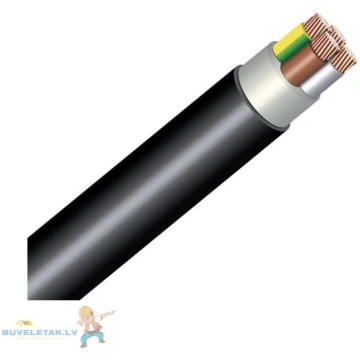 Kabelis 4x2.5mm2 monolīts, balts 22872
