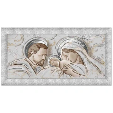 Quadro su tela Kiss Ceramic con glitter e cornice 