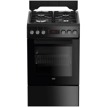 Beko FSE52321DBD gāzes plīts ar elektrisko cepeškr