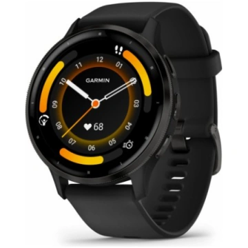 GARMIN Venu 3, Black + Slate sporta pulkstenis 010
