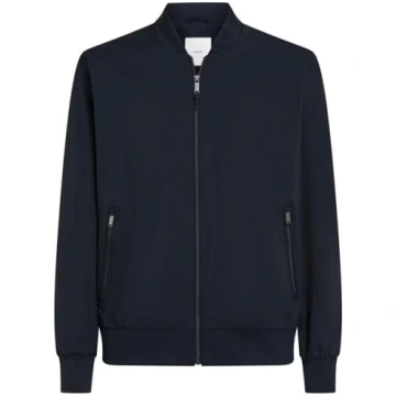 Men's Matte Long Sleeve Bomber Jacket