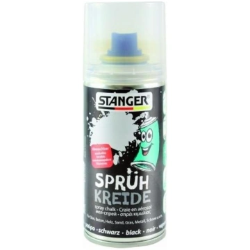 STANGER Spray chalk, 150 ml, black 115105