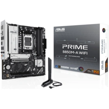 Mainboard|ASUS|AMD B850|SAM5|Micro-ATX|Memory DDR5