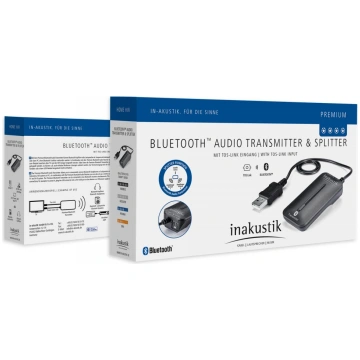 In-Akustik Bluetooth Premium Audio pārraidītājs & 