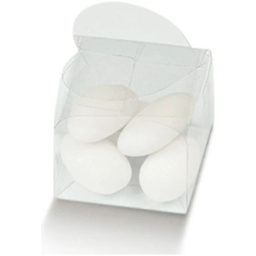 Heart cube for sugared almonds Casolaro Hotellerie