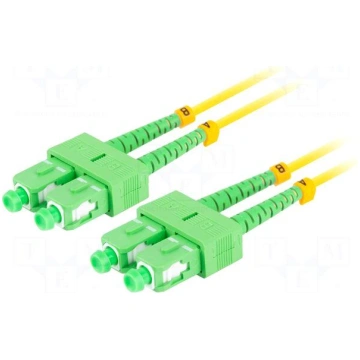 Fiber patch cord | SC/APC,both sides | 5m | 9/125u