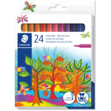 Flomasteri STAEDTLER Noris Club, 24 krāsas 200-145
