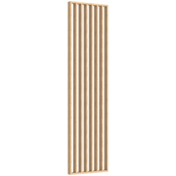 Lameļu koka siena 2750 x 580mm (OAK) (Brīvi stāvoš