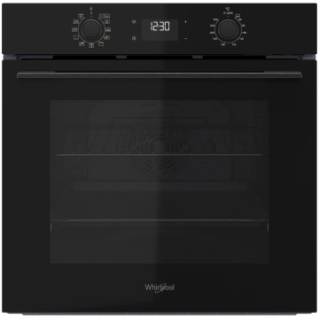 Whirlpool, katalītiskā tīrīšana, 71 L, melna - Ieb