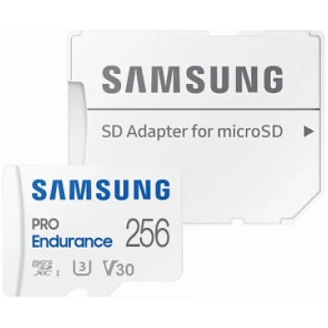 Samsung PRO Endurance microSD 256GB + Adapter - MB