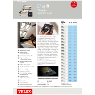 VELUX INTEGRA ELECTRIC ENERGY Jumta logs GGU 00662