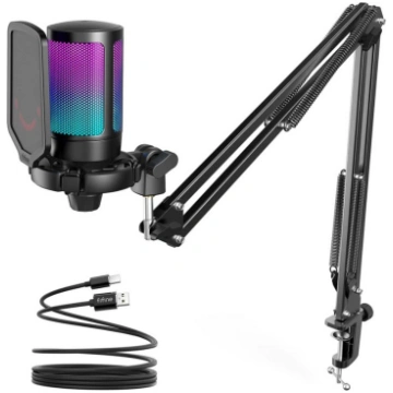 FIFINE AmpliGame A6T RGB, Black