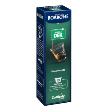 10 Capsule Caffitaly®* - Miscela Dek Caffè Borbone