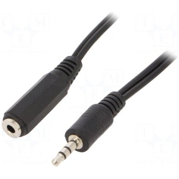 Cable | Jack 3.5mm 3pin socket,Jack 3.5mm 3pin plu