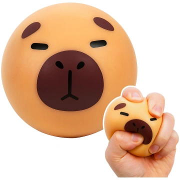 Anti-Stress-Squishy, elastisch, Capybara, braun, 5