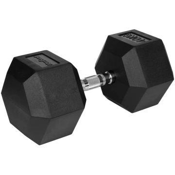 HEX gumijota čuguna hantele 40 kg ACTIVE REBEL LEC