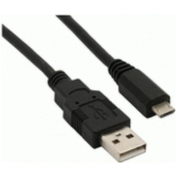 InLine Micro-USB 2.0 Kabel USB-A an Micro-B - blac